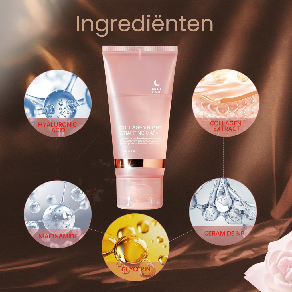 Collageen Nachtmasker 75ml - Intensieve Nachtelijke Huidherstel