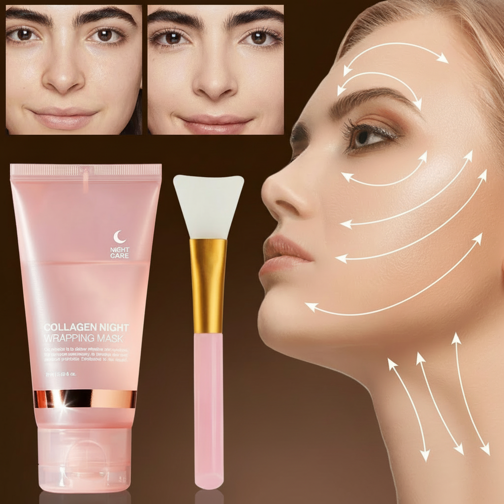 Kellor collagen mask luxury editorial