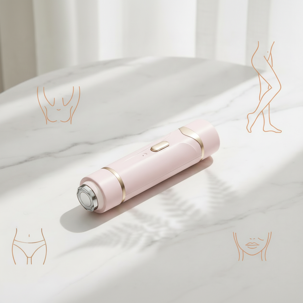 Roze Lady Shavy met body zones