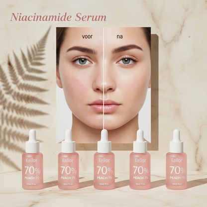 Niacinamide gezichtsserum peach 70%