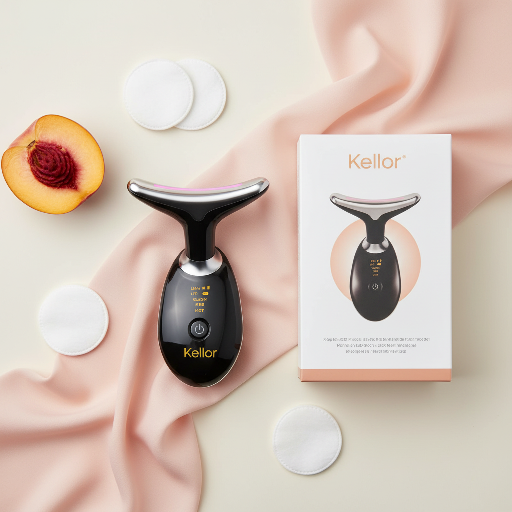 Zwarte LED Massager - Met Verpakking